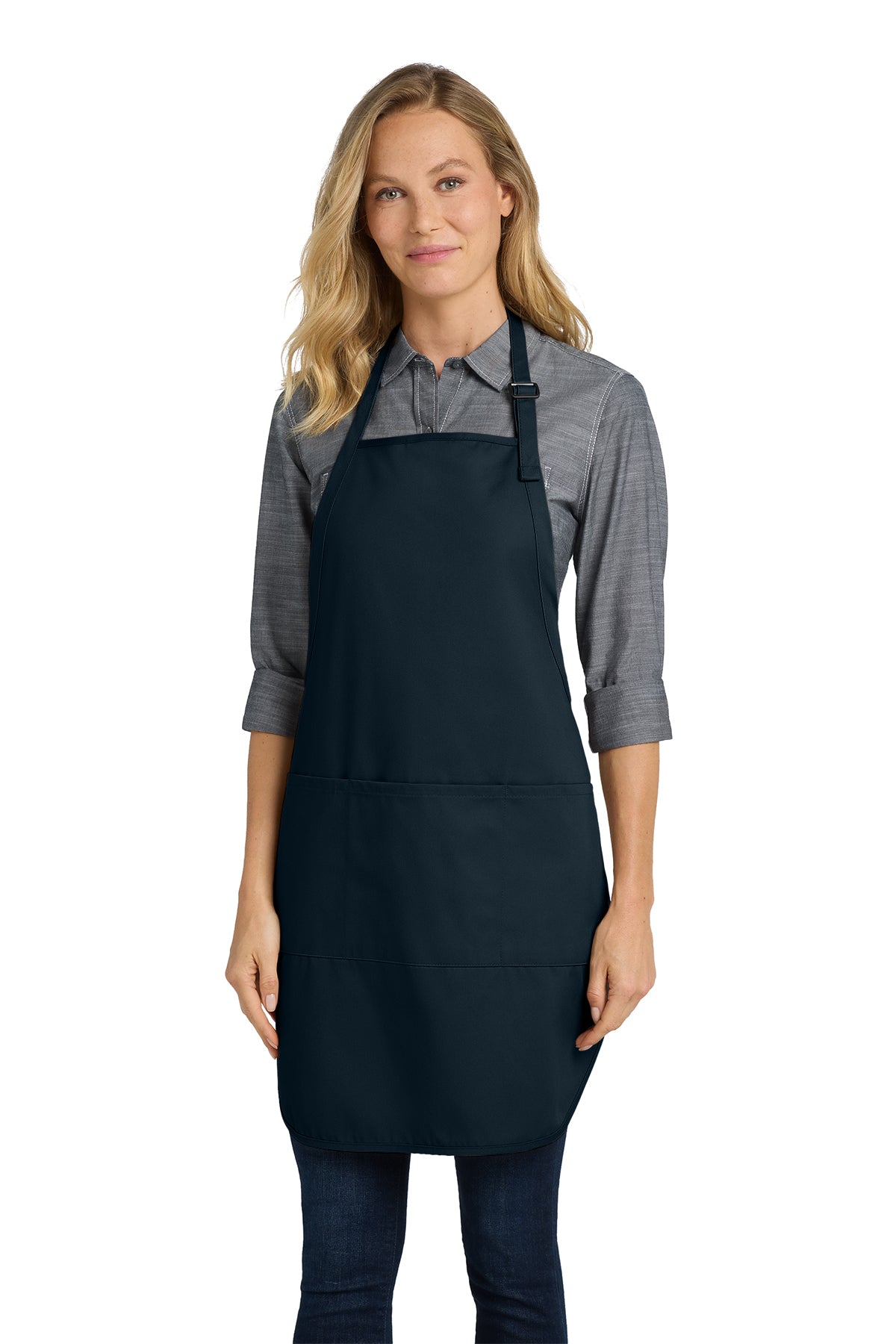 Port Authority Easy Care Full-Length Apron with Stain Release