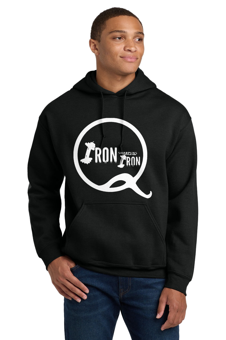 Iron Sharpens Iron Hoodie, Black