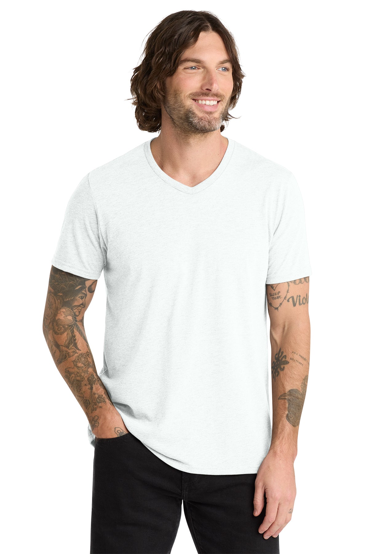 Allmade Tri-Blend V-Neck