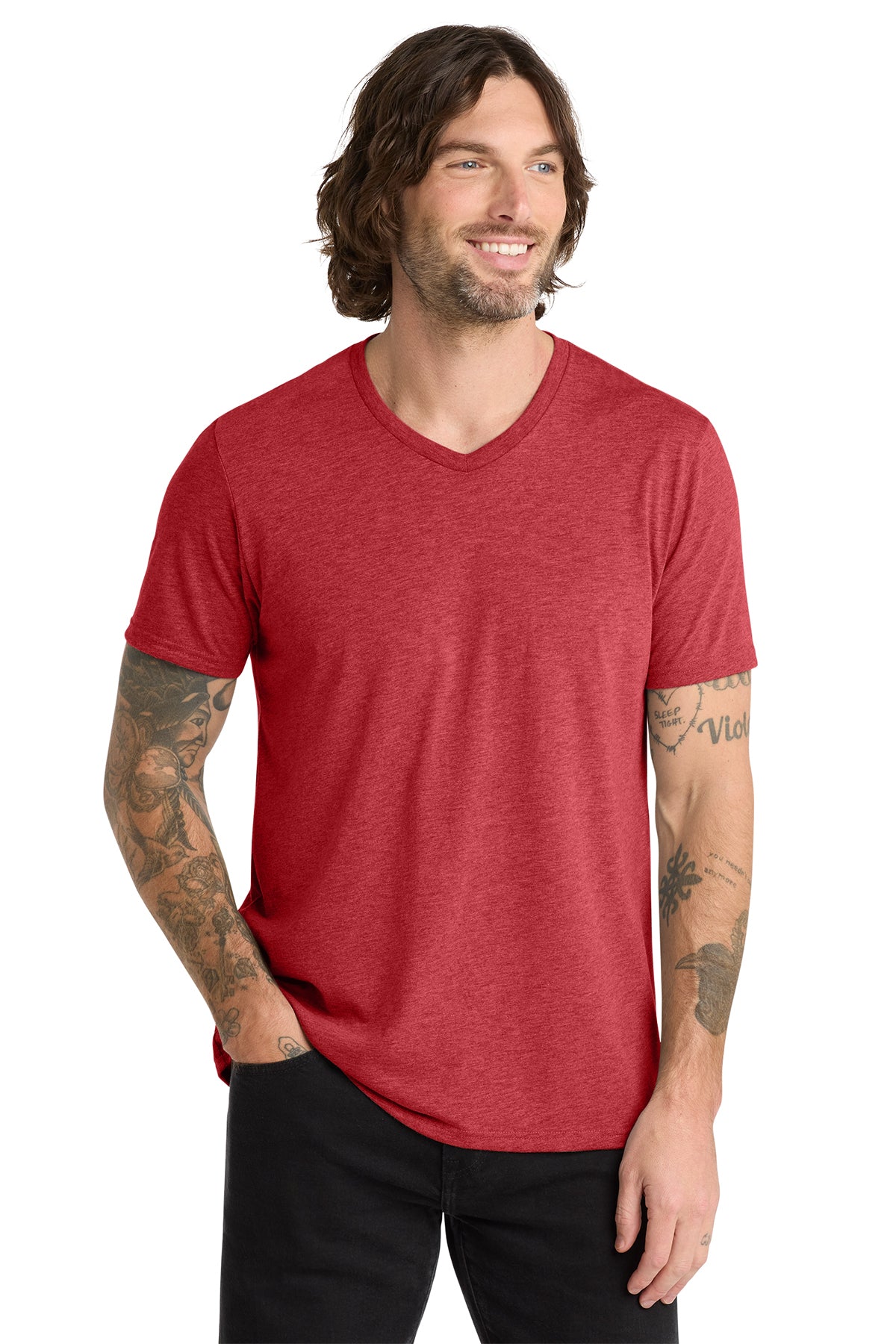 Allmade Tri-Blend V-Neck