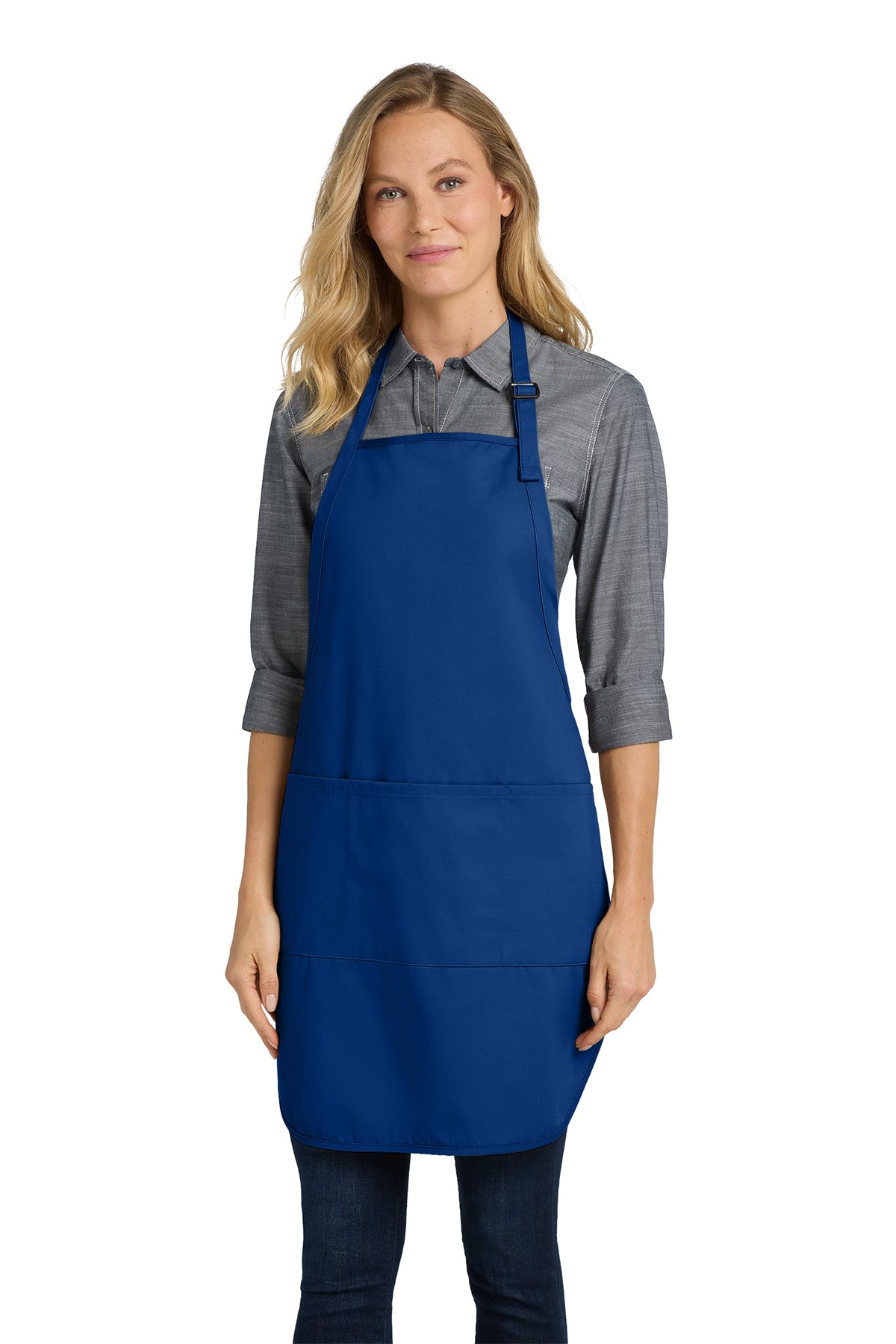 Port Authority Easy Care Full-Length Apron with Stain Release