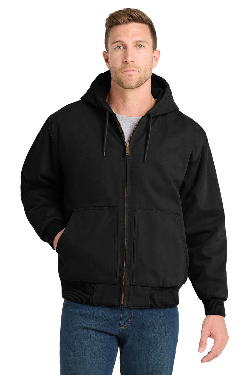 CornerStone Duck Cloth Insulated Hooded Work Jacket