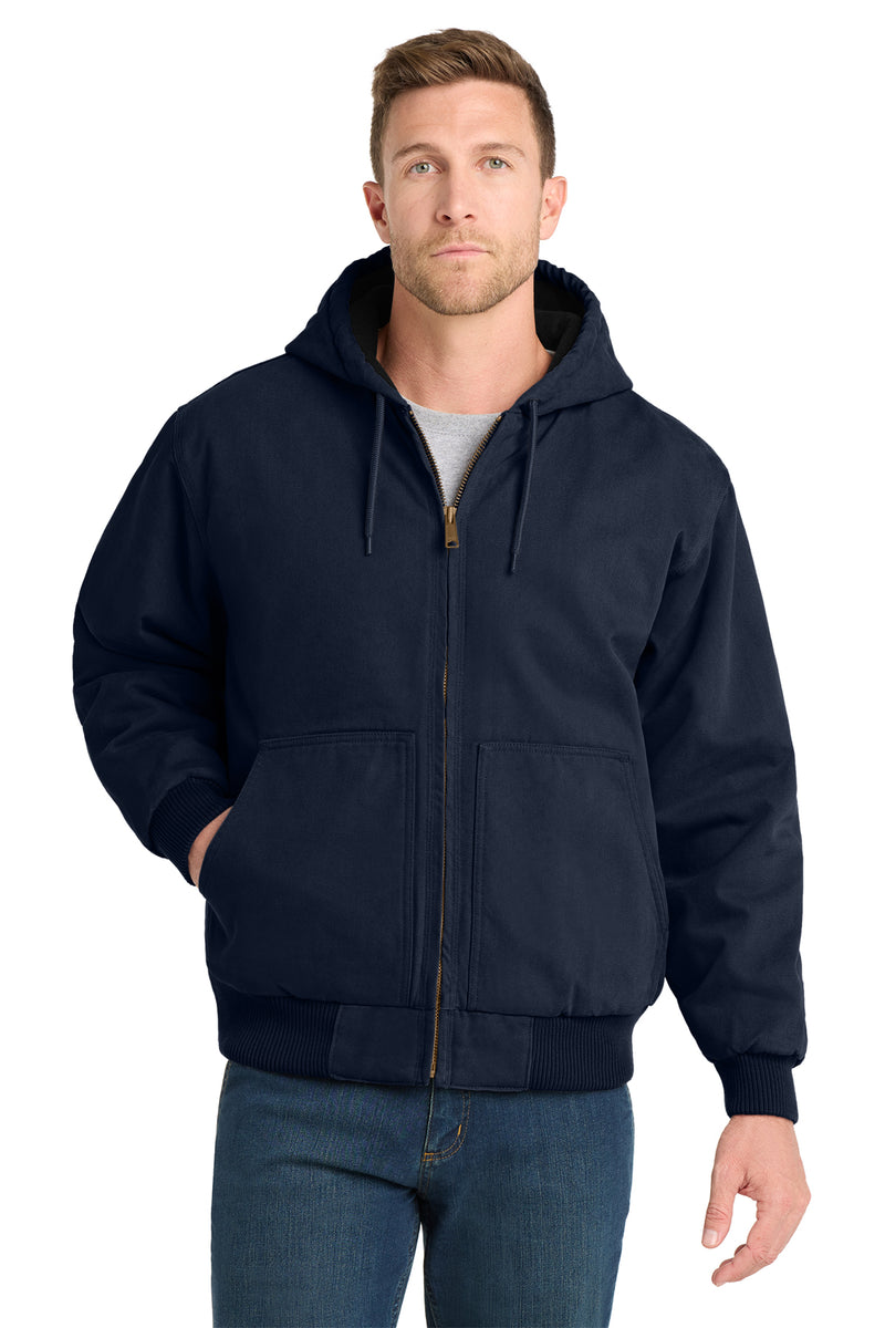 CornerStone Duck Cloth Insulated Hooded Work Jacket
