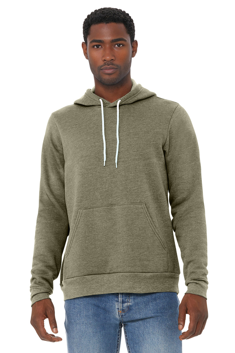 BELLA+CANVAS Unisex Sponge Fleece Pullover Hoodie