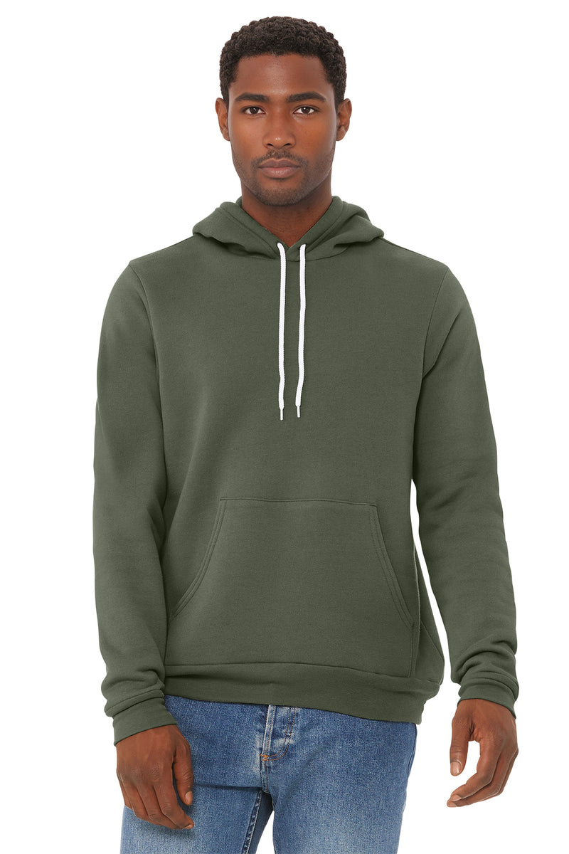 BELLA+CANVAS Unisex Sponge Fleece Pullover Hoodie