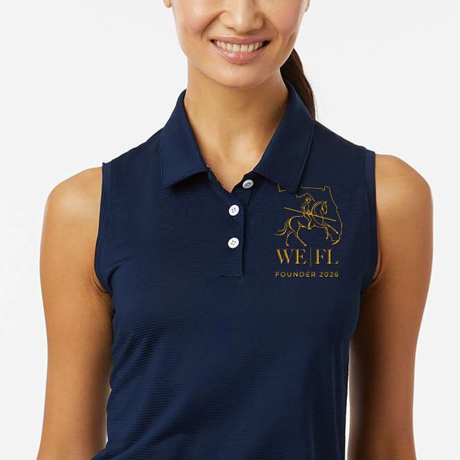 WE FL Founder 2026 Sleeveless Polo